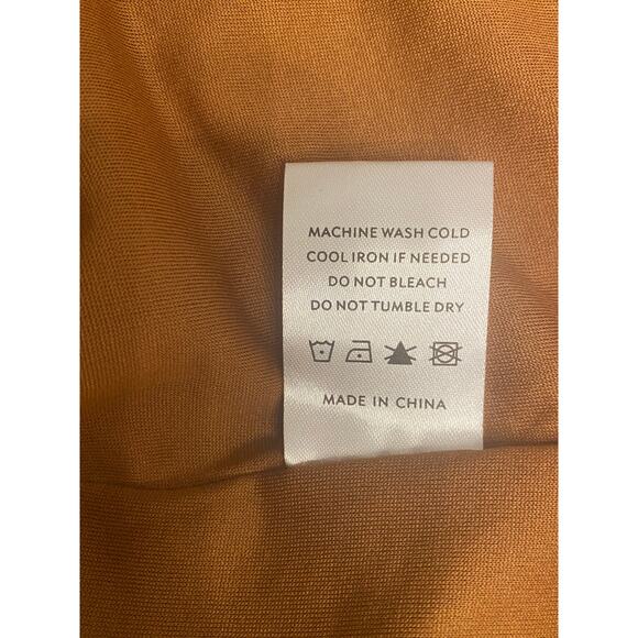 Baltic Born Kourtney Velvet One Shoulder Midi Dress in Spice L Holiday Fall - Picture 8 of 12